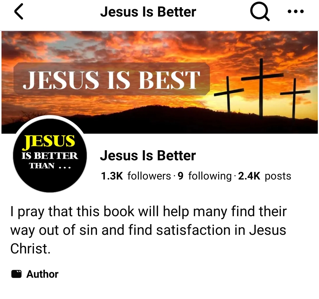 Jesus Is Better - Facebook